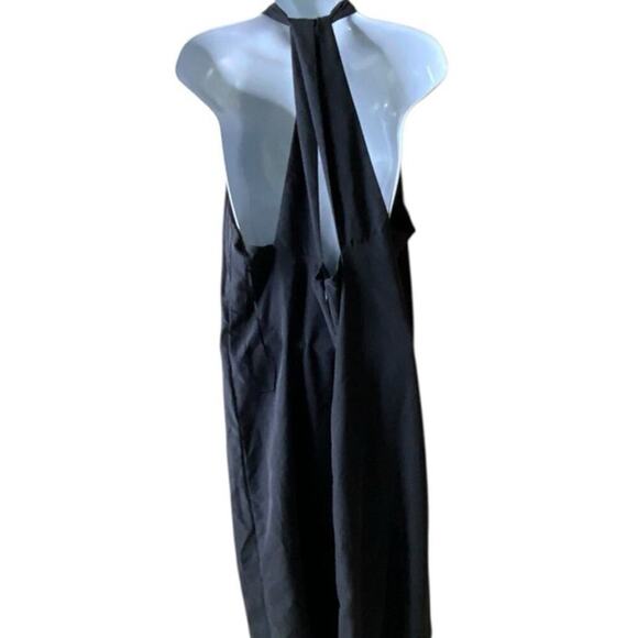 Prologue Halter Dress XL Sleeveless Open Back Minimalist Casual Summer Elegant - Picture 4 of 11